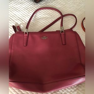 Coach Leather Purse-Dusty Rose
